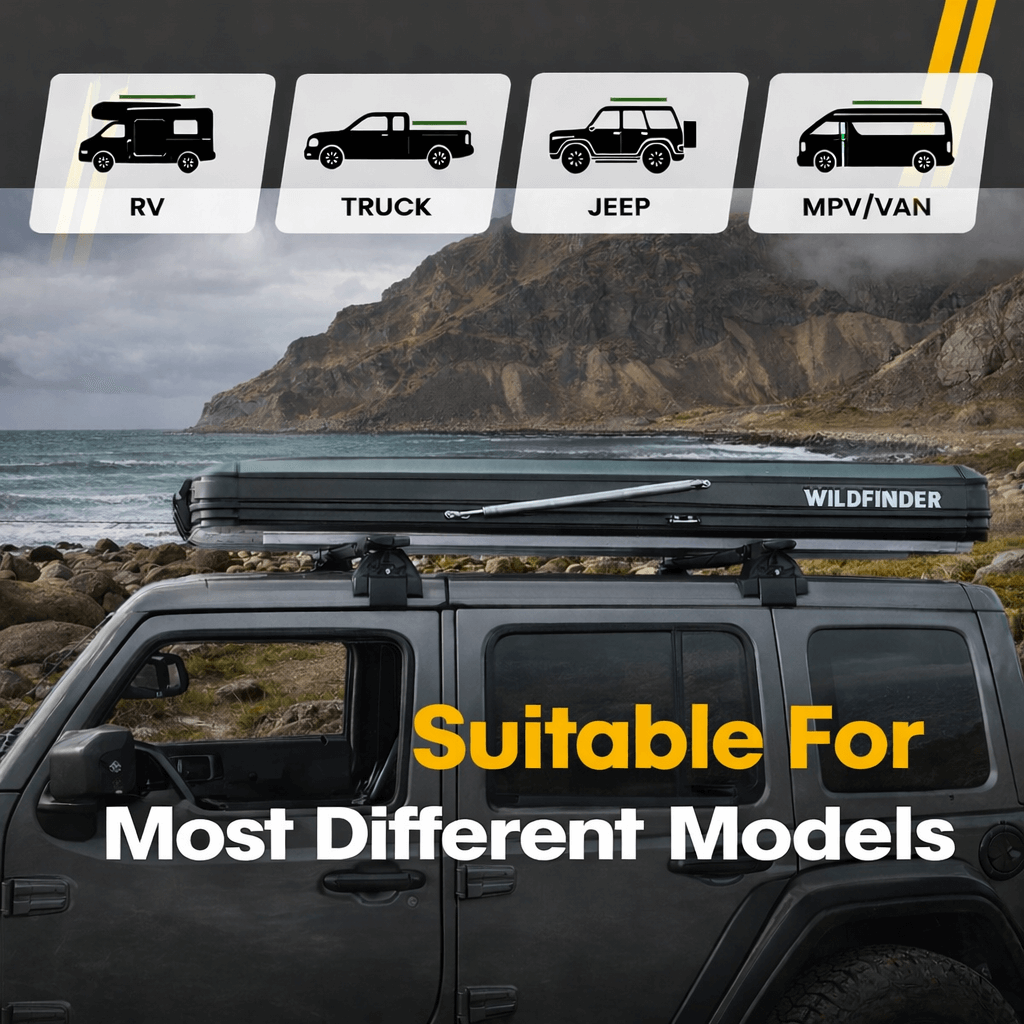 WildFinder Rooftop Tent - Mounting and Fit Design