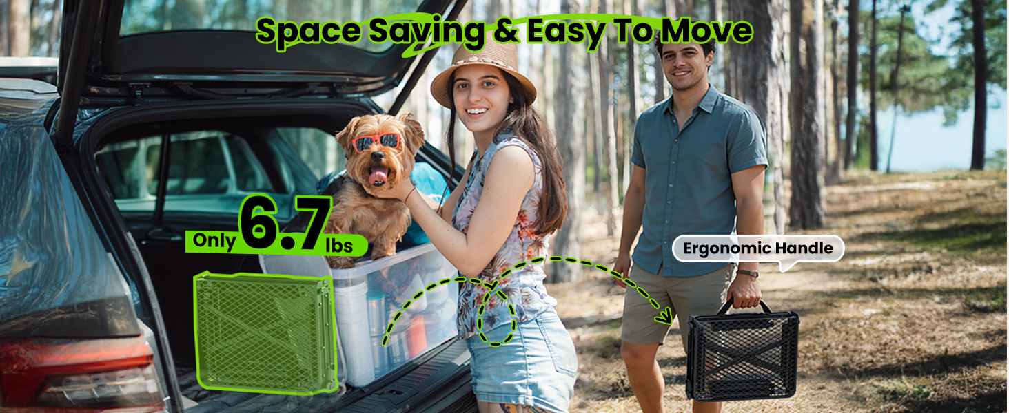 WildFinder 3x1.3 FT table space saving and easy to move at only 6.7 pounds